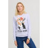 Women's sweatshirt basic /no flis/ 