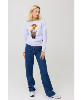 Women's sweatshirt basic /no flis/ 