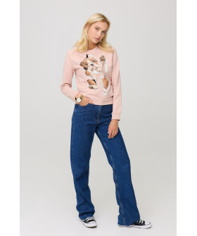 Women's sweatshirt basic /no flis/ 