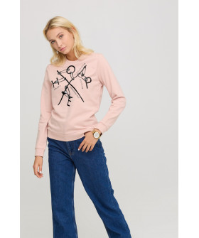 Women's sweatshirt basic /no flis/ 