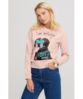 Women's sweatshirt basic /no flis/ 