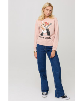 Світшот жіночий basic  /no flis/ 