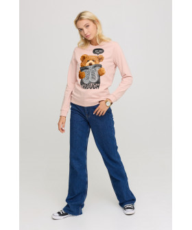 Women's sweatshirt basic /no flis/ 