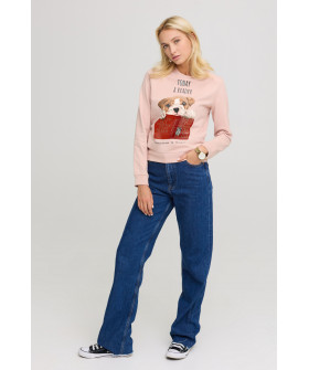 Women's sweatshirt basic /no flis/ 