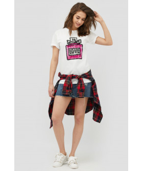 Футболка Boyfriend / дышащий принт /