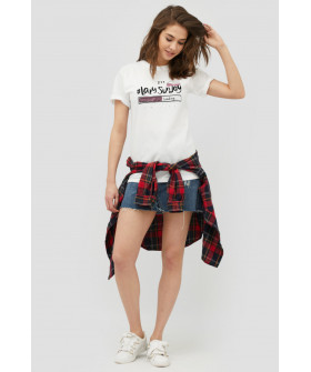 Футболка Boyfriend / дышащий принт /