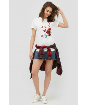 Футболка Boyfriend / дышащий принт /