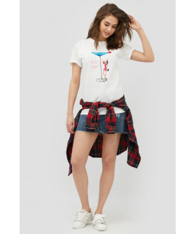 Футболка Boyfriend / дышащий принт /