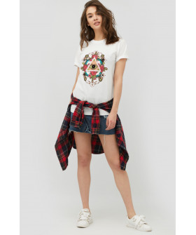 Футболка Boyfriend / дышащий принт /