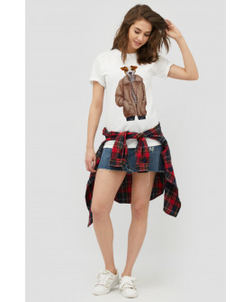 Футболка Boyfriend / дышащий принт /