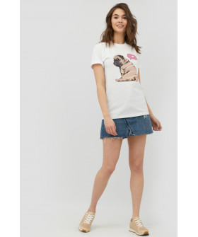 Футболка Boyfriend / дышащий принт /