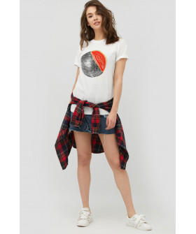 Футболка Boyfriend / дышащий принт /