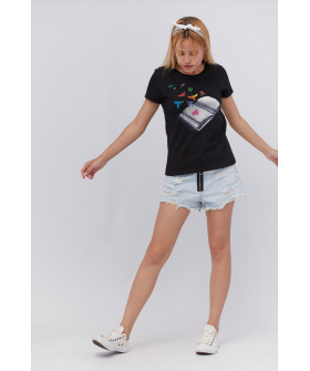 Футболка Basic / дышащий принт /