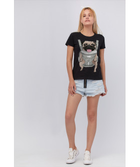 Футболка Basic / дихаючий принт /