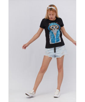 Футболка Basic / дихаючий принт /