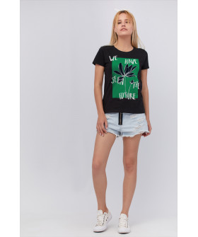 Футболка Basic / дышащий принт /