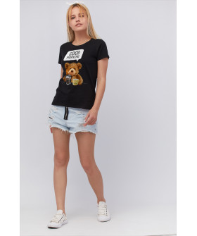 Футболка Basic / дихаючий принт /