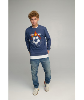 Свитшот мужской BASIC /no flis/