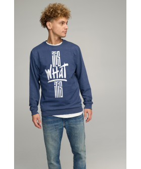 Men's sweatshirt BASIC /no flis/