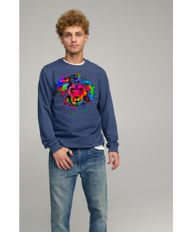 Men's sweatshirt BASIC /no flis/