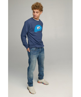 Світшот чоловічий BASIC /no flis/