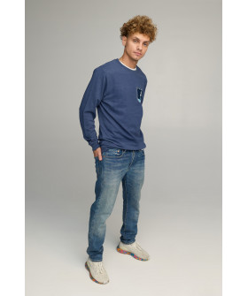 Свитшот мужской BASIC /no flis/