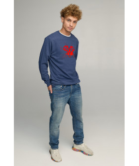 Свитшот мужской BASIC /no flis/