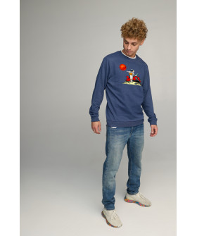 Світшот чоловічий BASIC /no flis/