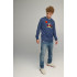 Men's sweatshirt BASIC /no flis/