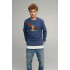 Men's sweatshirt BASIC /no flis/