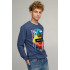 Men's sweatshirt BASIC /no flis/