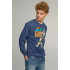 Men's sweatshirt BASIC /no flis/