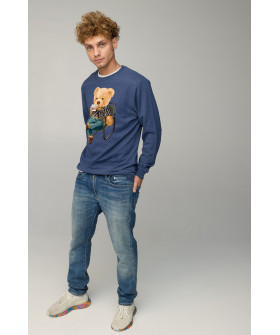 Свитшот мужской BASIC /no flis/