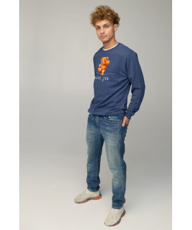 Світшот чоловічий BASIC /no flis/