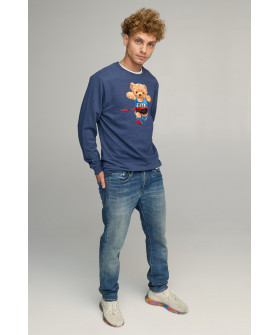 Свитшот мужской BASIC /no flis/