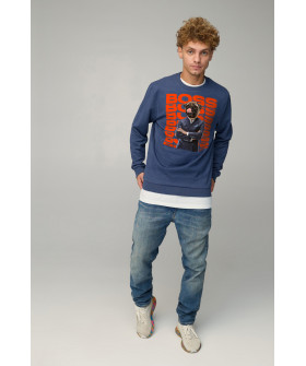 Світшот чоловічий BASIC /no flis/