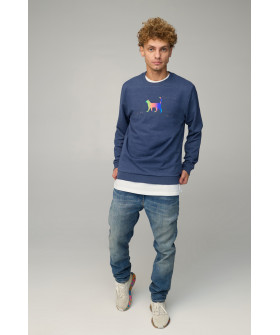 Світшот чоловічий BASIC /no flis/