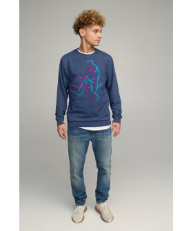 Світшот чоловічий BASIC /no flis/