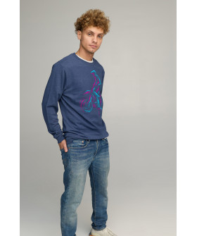 Men's sweatshirt BASIC /no flis/