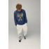 Sweatshirt men's OVERSIZE /no flis/