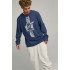 Sweatshirt men's OVERSIZE /no flis/