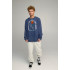 Sweatshirt men's OVERSIZE /no flis/