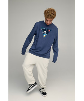 Світшот чоловічий OVERSIZE /no flis/