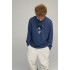 Sweatshirt men's OVERSIZE /no flis/