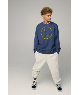 Світшот чоловічий OVERSIZE /no flis/