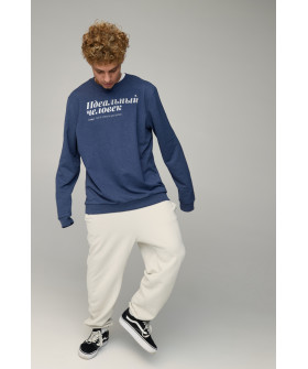 Світшот чоловічий OVERSIZE /no flis/