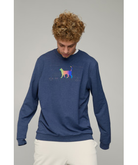 Sweatshirt men's OVERSIZE /no flis/