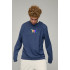 Sweatshirt men's OVERSIZE /no flis/