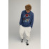 Sweatshirt men's OVERSIZE /no flis/