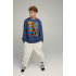 Sweatshirt men's OVERSIZE /no flis/